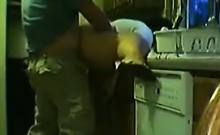 Fat Latin Woman Being Fucked In A Kitchen