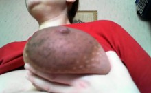 Large Pregnant Areolas