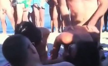 Fucking Orgy In The Beach That Is Naked