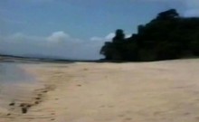 Exploited Black Chick Banged On Beach By White Rod