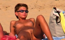 Hot Voyeur Naked Mix - Spy Beach Cam Video