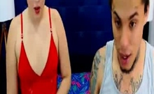 Chubby Tattooed Shemale Fuck Her Lover