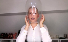 ASMR with Condom Mask