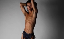 Handsome Skinny Twink Summer Apollo Teases With His Body