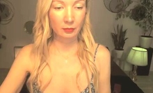 Amateur Blonde Solo Webcam