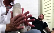 Hot gay naked men with sexy feet Dolf's Foot Doctor Hugh Hun